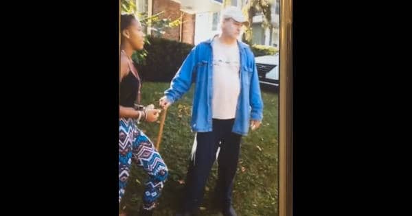 Shocking Viral Video Shows Teen Girls Attacking Elderly Man Who Asked
