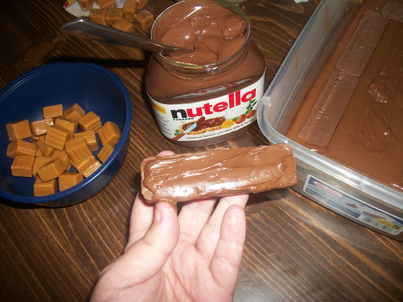 Nutella is the glue that holds it all together.