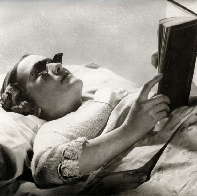 Hamblin glasses for reading in bed