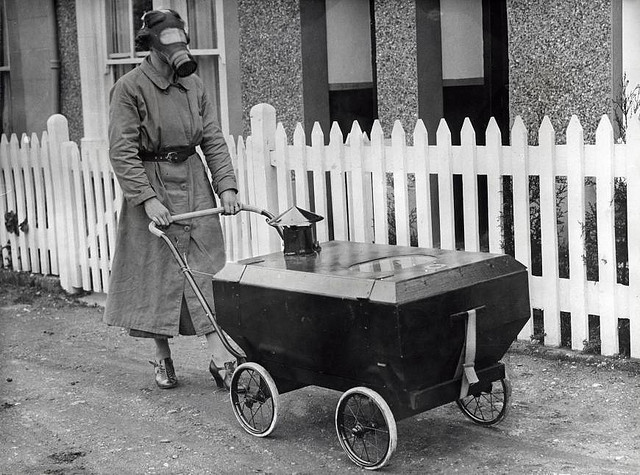 Gas-resistant stroller