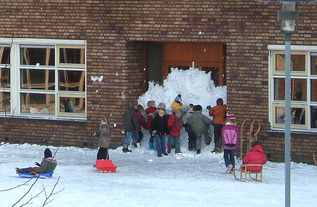 These kids who didn't get the snow day they deserved: