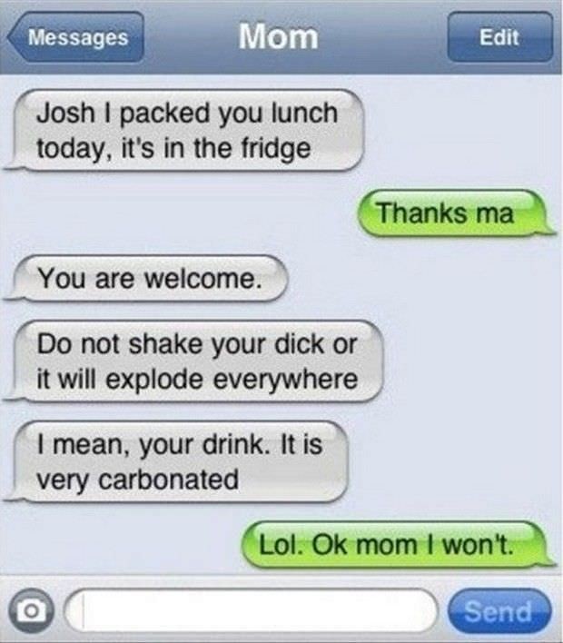 Send to funny texts 40 Texts