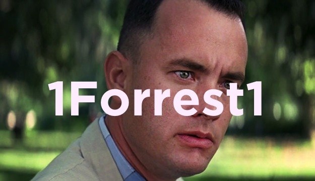 What's Forrest Gump's password?