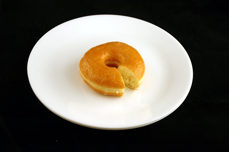 7) Glazed Doughnut