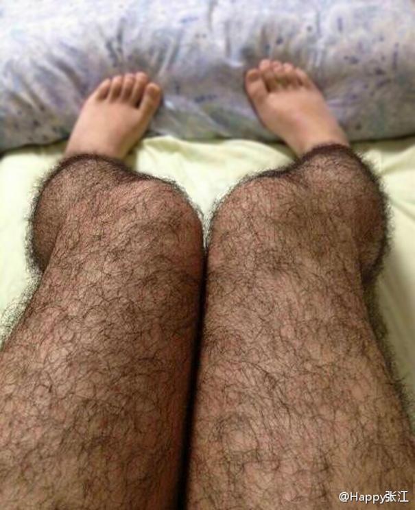 Anti-Pervert Hairy Stockings