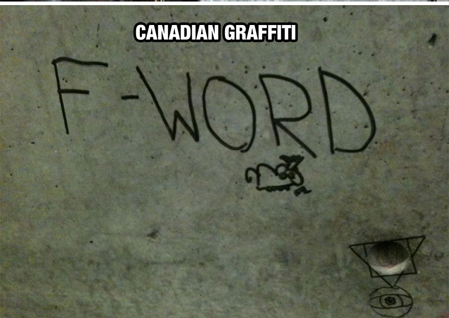 funny-things-Canada-different-graffiti-wall