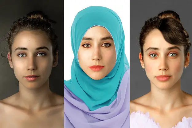 This Woman Had Her Face Photoshopped In 25 Countries To Compare Their ...