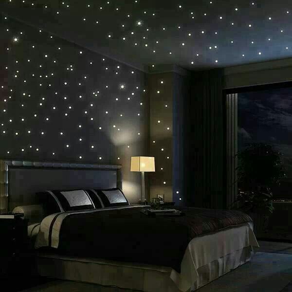 6) Authentic Twinkling Ceiling Stars: Full Instructions.