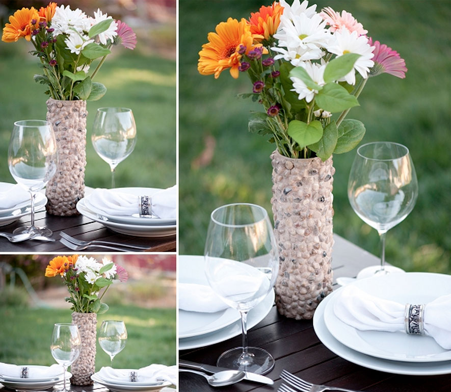 5) Earthy Pringles Can Flower Vase: Full Instructions.