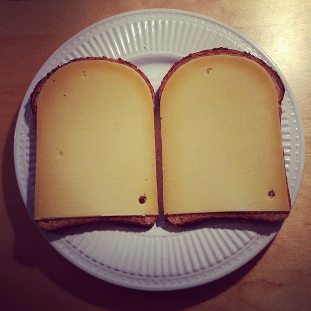 When this bread found its soulmate, and it was called "cheese".