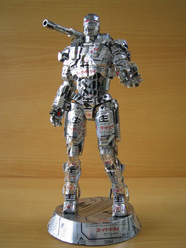 10. War Machine from Iron Man.