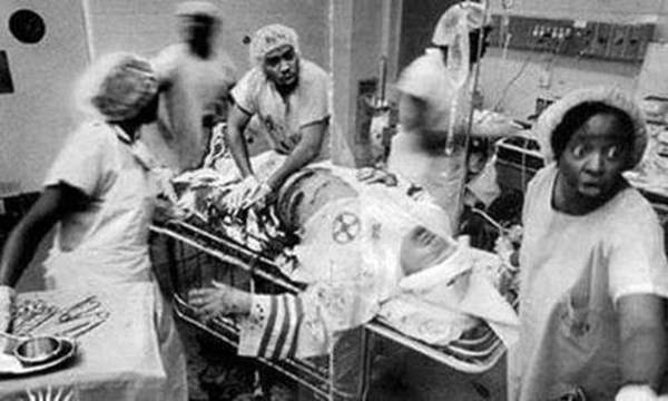 5.) Black doctors treating an injured KKK member.