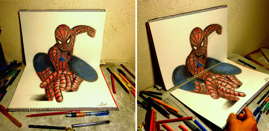 33 Spectacular 3D Pencil Drawings That Will Blow Your Mind