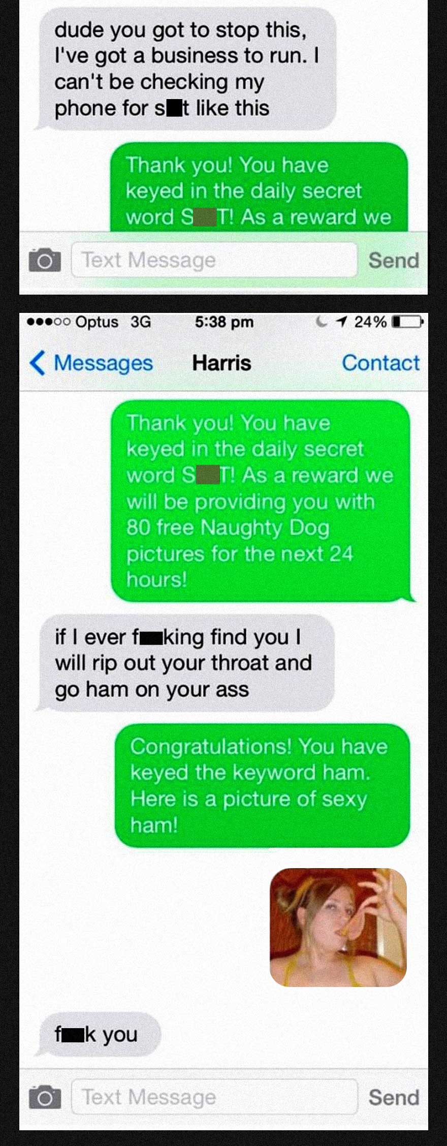 Man Receives A Text Scam, And Then Sends Back The Best Reply Ever