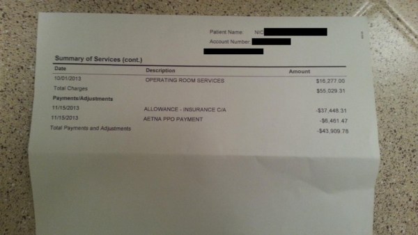 this guys hospital bill is shocking after posting it online the rest