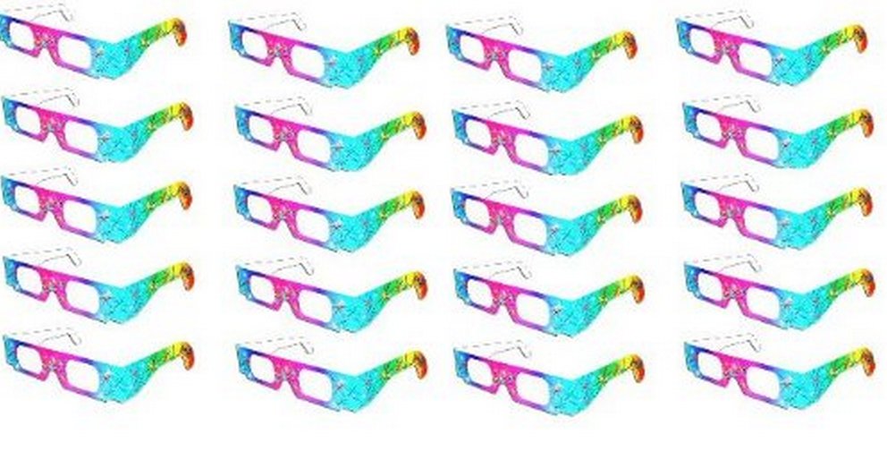 rainbow glasses