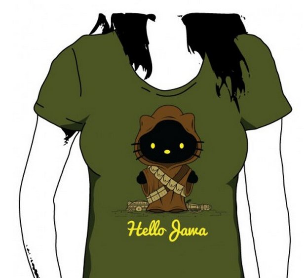 hello jawa shirt once upon a tee