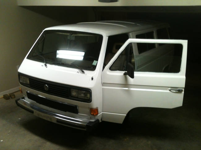 What do you do with a plain old white van like this?