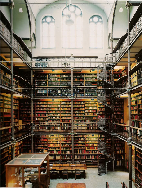 The Rijksmuseum Research Library in Amsterdam:
