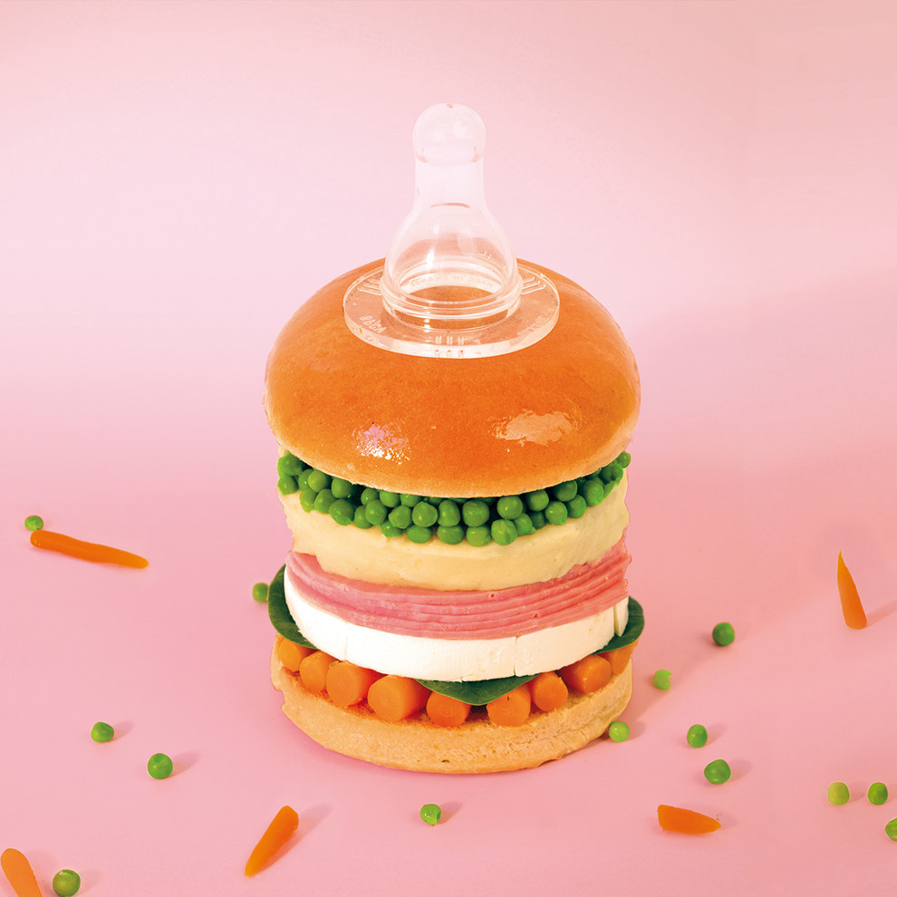 The Baby Bottle Burger