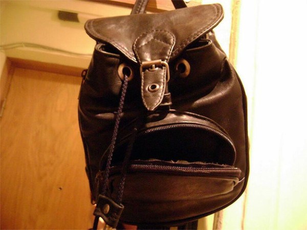 This bag is stuffed with darkness