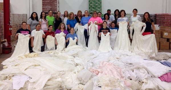 Thousands Of Brides Part With Their Beloved Wedding