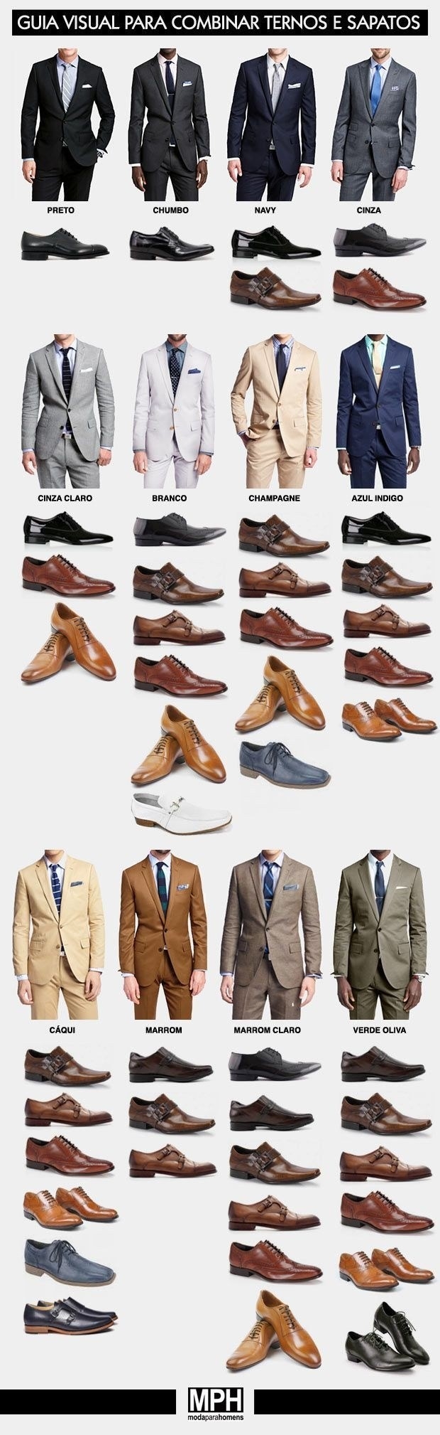 Suit Color Matching Chart