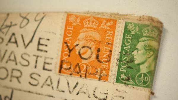 Old postage stamps