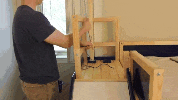 Dad Makes Son Badass Bed With Slide And Secret Room In Epic IKEA Hack