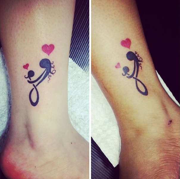 26 Awesome Mother Daughter Tattoos To Show Their Unbreakable Bond