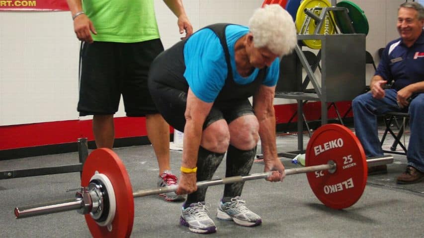 Watch This 78 Year Old Grandma Deadlift 225 Pounds Like Its Nothing