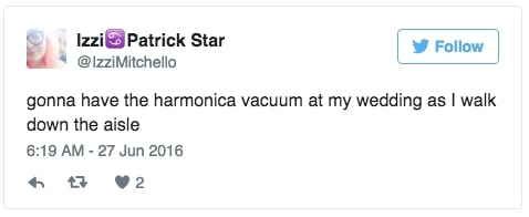 Everyone could finally agree on one thing: Harmonica vacuum was good.