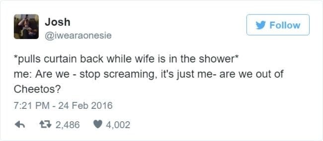 Funny Married Life Tweet