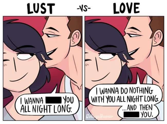 Lust Vs. Love