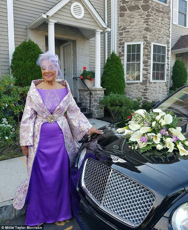 Gorgeous Grandma Bride 86 Stuns Internet In Wedding Dress She Designed Herself Pulptastic