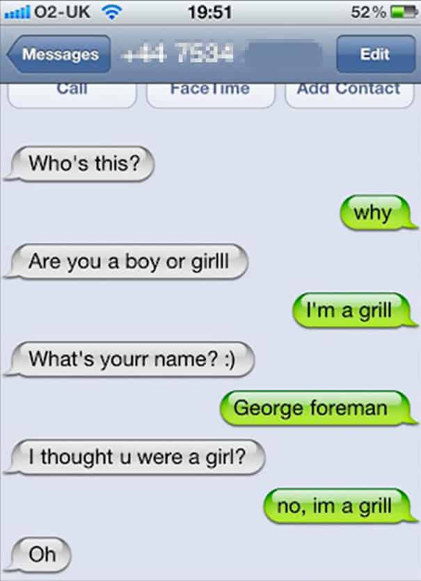 17 Of The Funniest Responses To Wrong Number Texts - Pulptastic