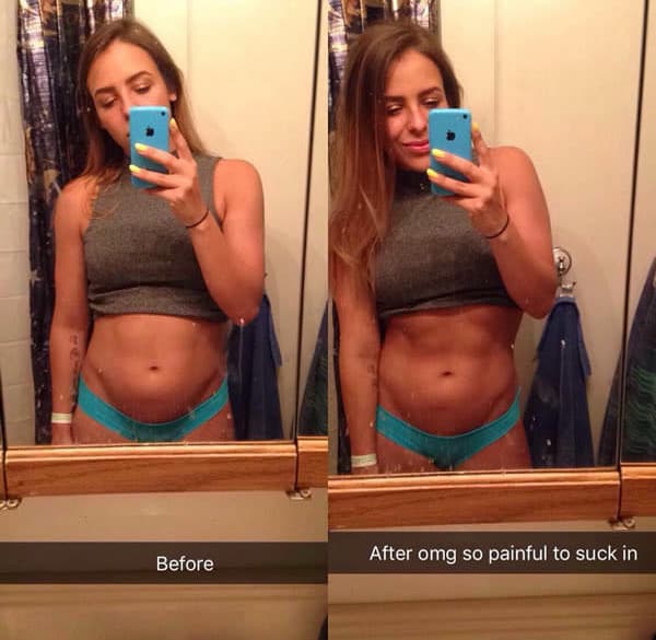 Staged Before And After Selfies That Prove Poses And Angles Are Everything Pulptastic