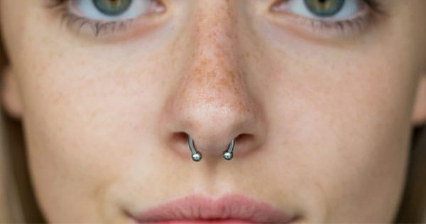 Can You Hide A Septum Piercing Straight Away The Ultimate Guide To Septum Piercings