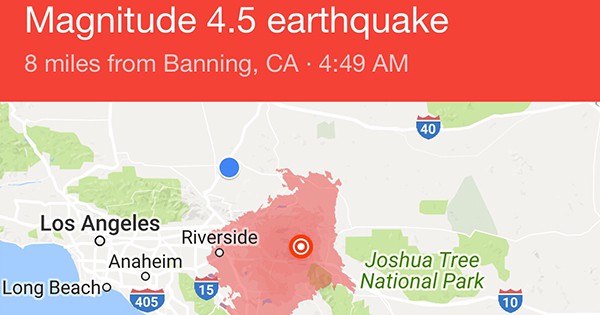 earthquake 5 minutes ago in california earthquake 5 minutes ago in california