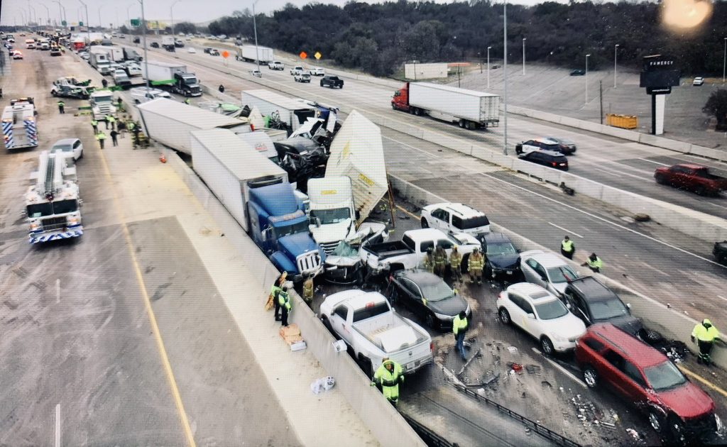 Six Dead, Dozens Injured In 100Car Pileup On Texas Interstate