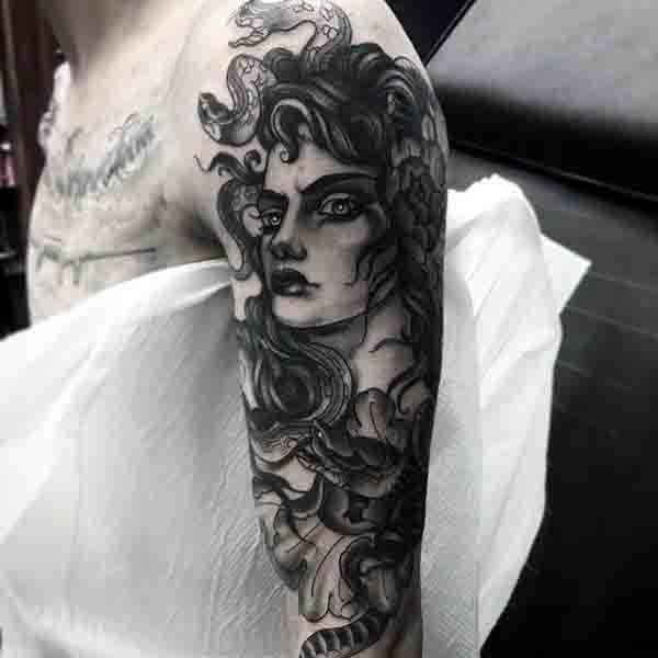 Medusa Realistic Tattoo  TATTOOGOTO