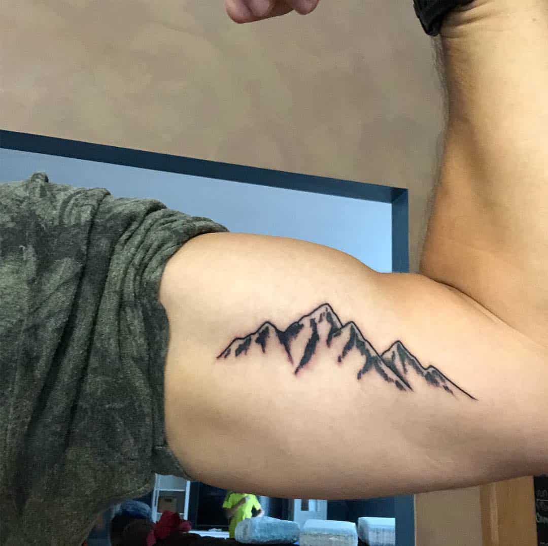 60 Best Tattoo Ideas For Men In 2021   52.mountain Tattoo 27 