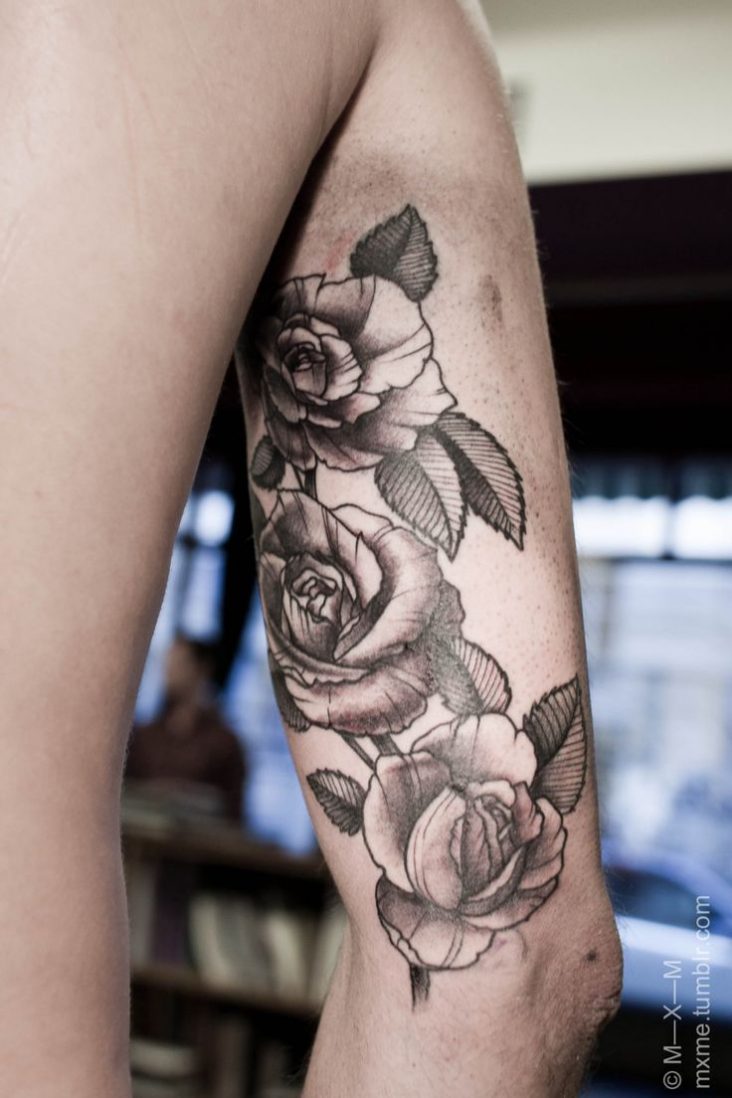 35 Best Flower Tattoos For Men Pulptastic