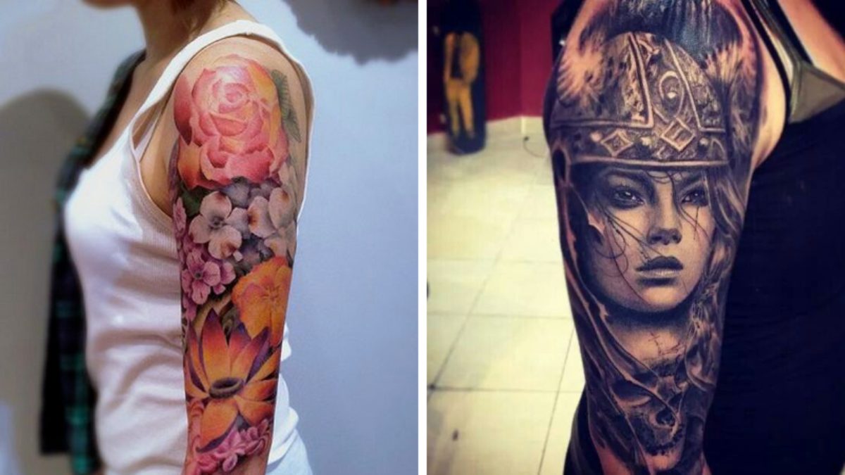 25 Best Half Sleeve Tattoos For Women (2022) - Pulptastic