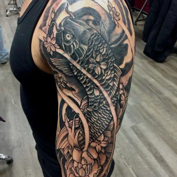 39 Koi Fish Tattoo Design Ideas With Meanings