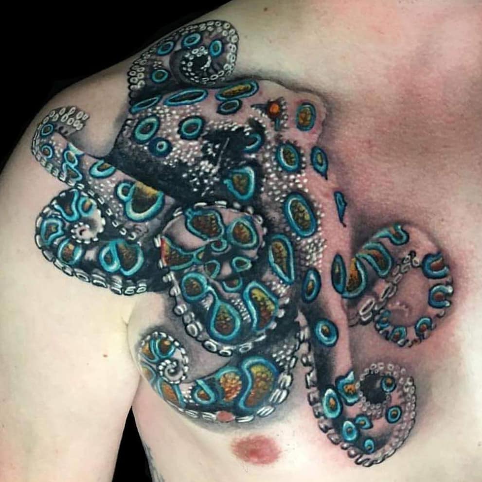 30 Tentacular Octopus Tattoos For Men