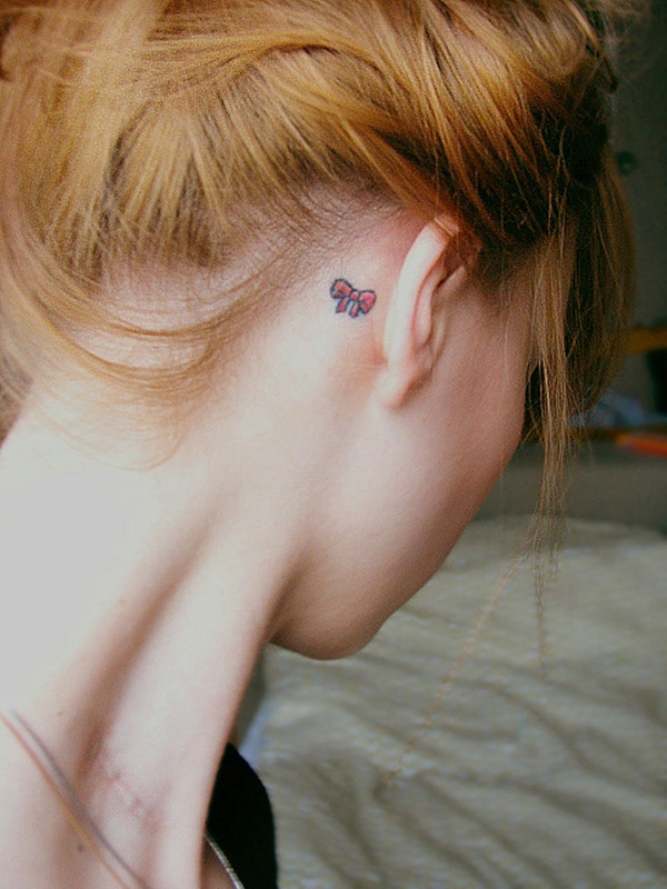 Meaningful Little Tattoos on the Nooks of Peoples Necks  Tattoodo