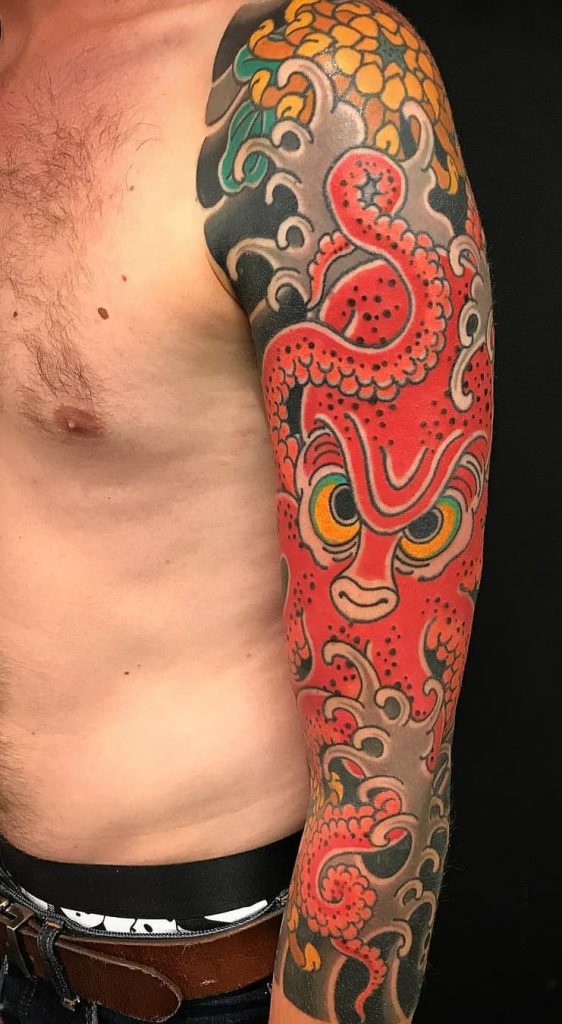 30 Tentacular Octopus Tattoos For Men - Pulptastic