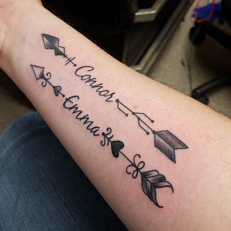 15 MindBlowing Arrow Tattoos And Their Meaning