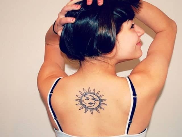 25 Best Sun Tattoo Designs for Women - Pulptastic